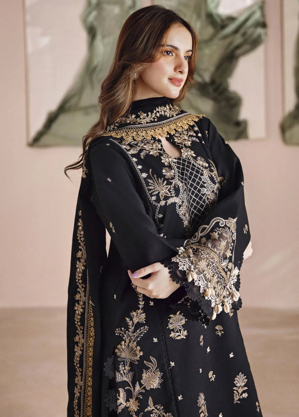 Florent Embroidered Marina Suit Unstitched 3 Piece