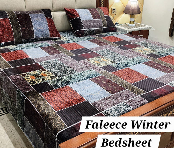 3pc Flees bedsheet