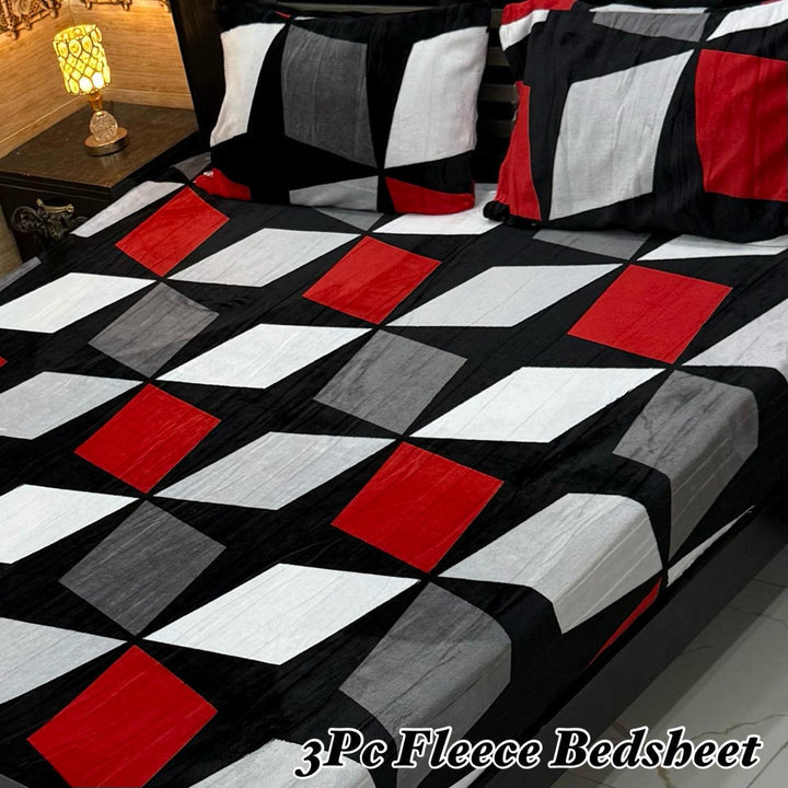 3pc Flees bedsheet