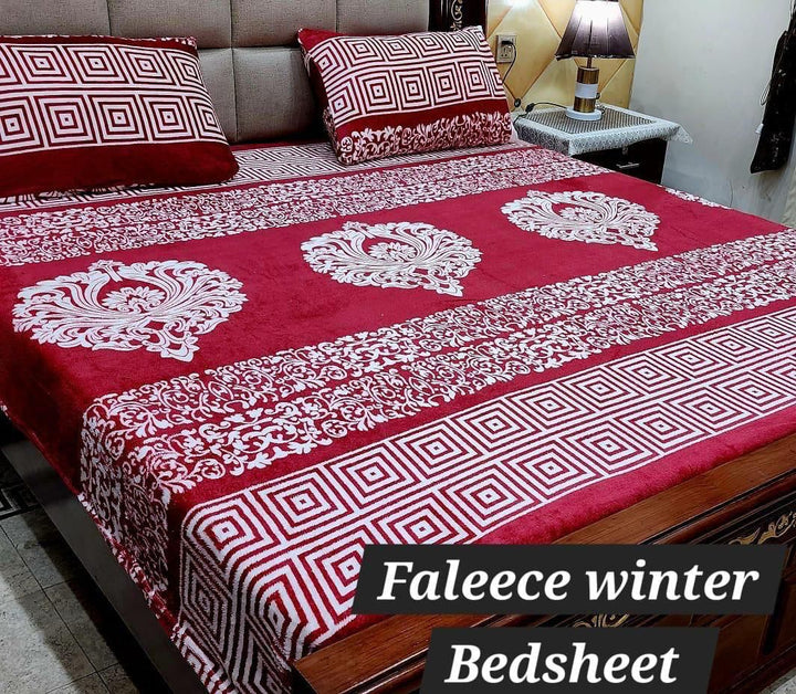 3pc Flees bedsheet