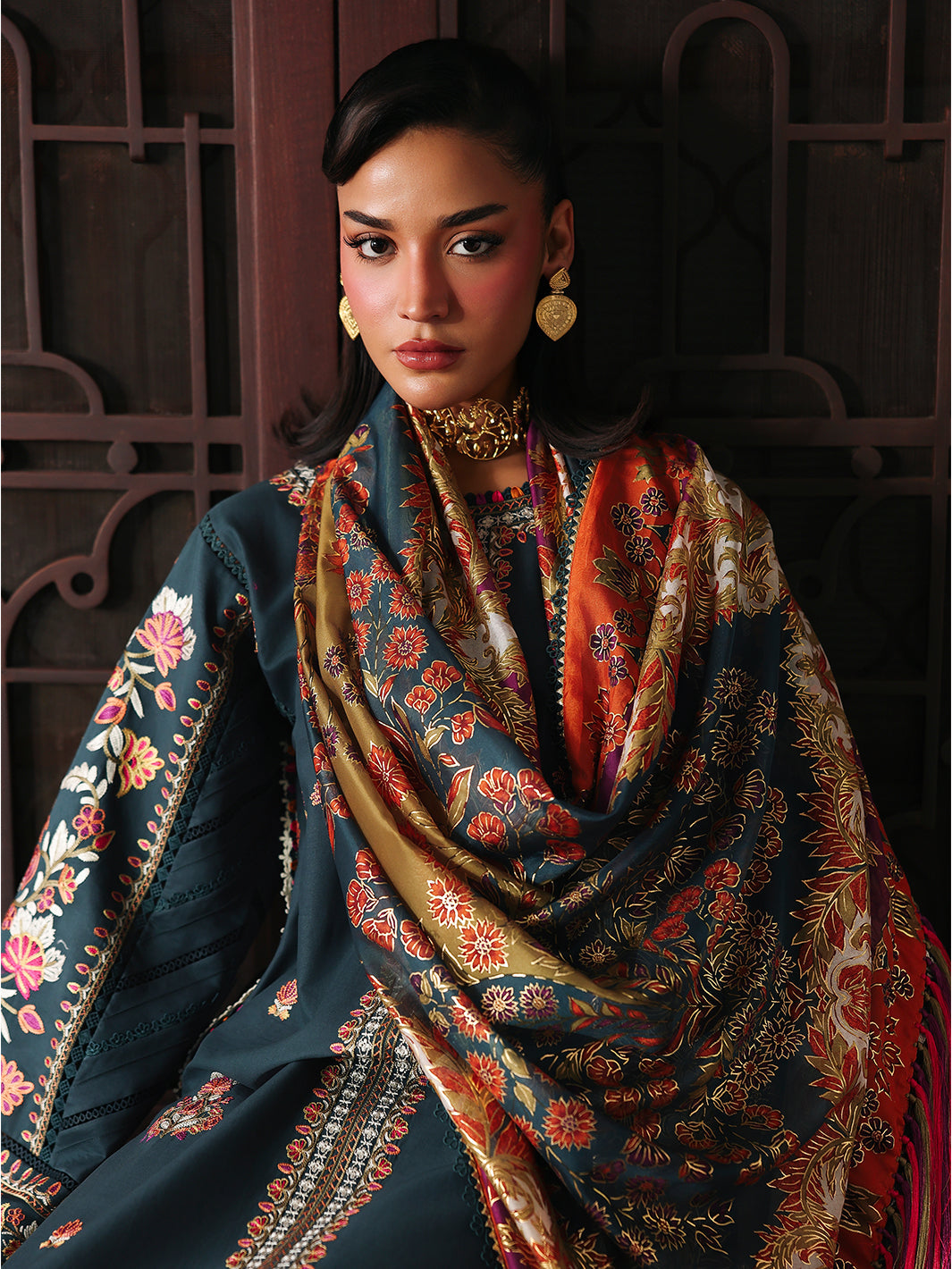 L74-A | 3 PC LAWN STITCHED