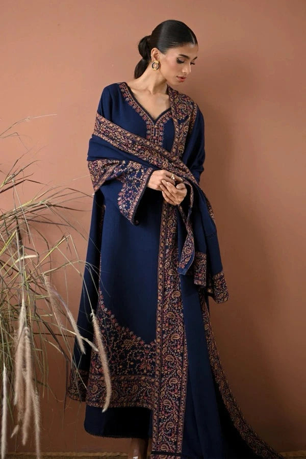Batik IA-92 Lawn Heavy Embroidered 3 Piece Suit