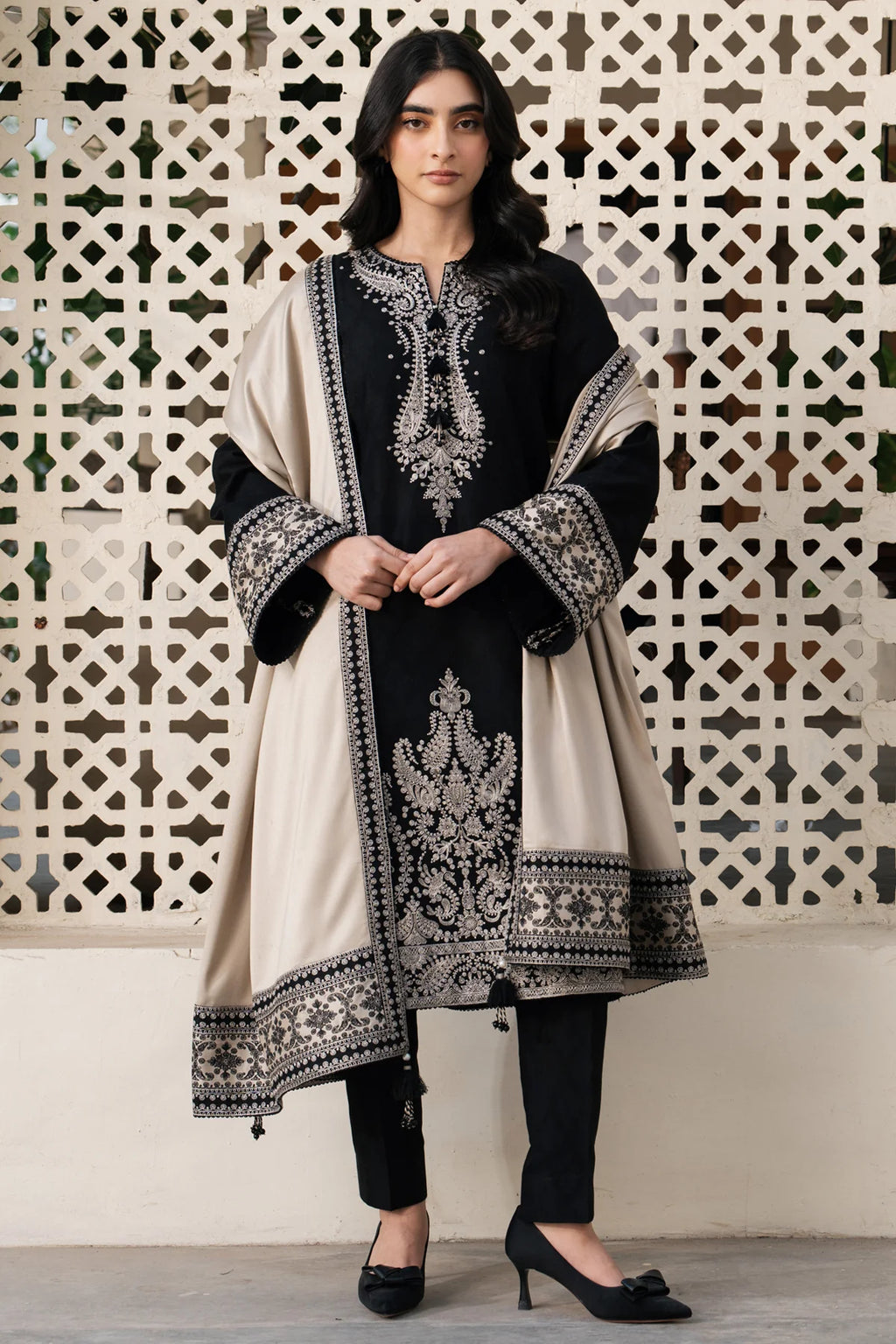 EMBROIDERED PREMIUM VISCOSE UW-0129